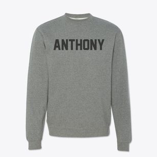 Anthony Texas Classic Block Crewneck Sweatshirt