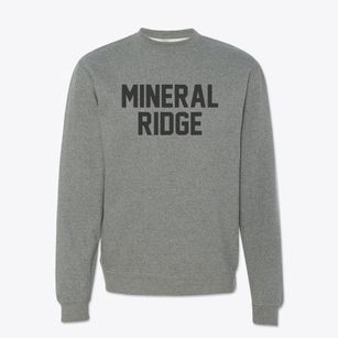 Mineral Ridge Ohio Classic Block Crewneck Sweatshirt