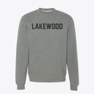 Lakewood New York Classic Block Crewneck Sweatshirt