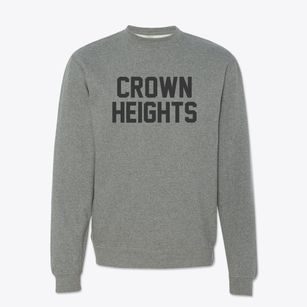 Crown Heights New York Classic Block Crewneck Sweatshirt