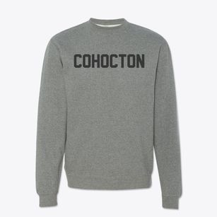 Cohocton New York Classic Block Crewneck Sweatshirt