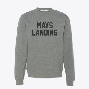 Mays Landing New Jersey Classic Block Crewneck Sweatshirt
