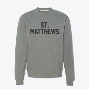 St. Matthews South Carolina Classic Block Crewneck Sweatshirt
