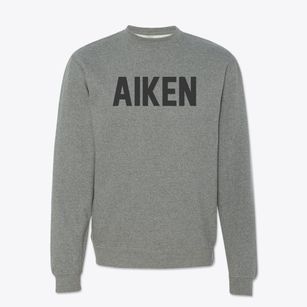 Aiken South Carolina Classic Block Crewneck Sweatshirt