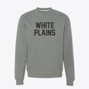 White Plains North Carolina Classic Block Crewneck Sweatshirt