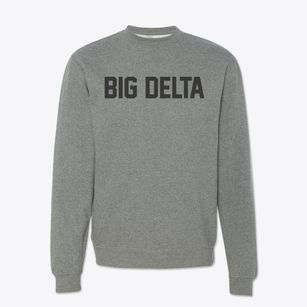 Big Delta Alaska Classic Block Crewneck Sweatshirt