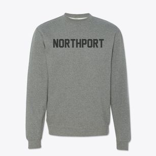 Northport Michigan Classic Block Crewneck Sweatshirt