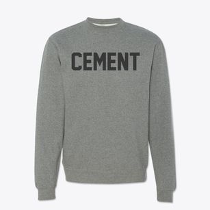 Cement Oklahoma Classic Block Crewneck Sweatshirt