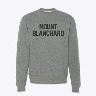 Mount Blanchard Ohio Classic Block Crewneck Sweatshirt