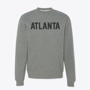 Atlanta Louisiana Classic Block Crewneck Sweatshirt