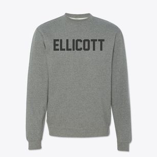 Ellicott New York Classic Block Crewneck Sweatshirt
