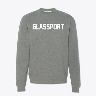 Glassport Pennsylvania Classic Block Crewneck Sweatshirt