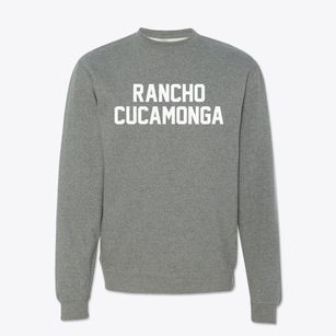 Rancho Cucamonga California Classic Block Crewneck Sweatshirt