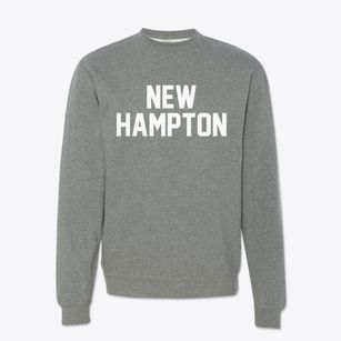 New Hampton New Hampshire Classic Block Crewneck Sweatshirt