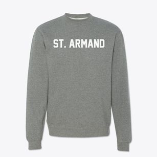 St. Armand New York Classic Block Crewneck Sweatshirt