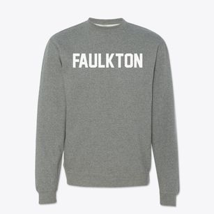 Faulkton South Dakota Classic Block Crewneck Sweatshirt
