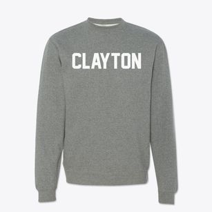 Clayton Illinois Classic Block Crewneck Sweatshirt