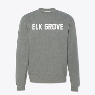Elk Grove Wisconsin Classic Block Crewneck Sweatshirt