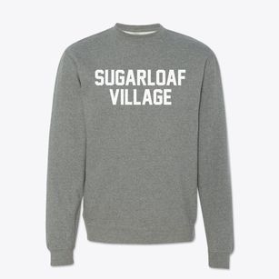 Sugarloaf Village California Classic Block Crewneck Sweatshirt
