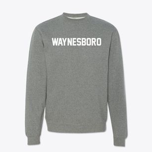 Waynesboro Pennsylvania Classic Block Crewneck Sweatshirt