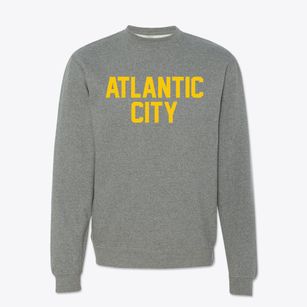 Atlantic City Wyoming Classic Block Crewneck Sweatshirt