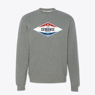 Sewanee Tennessee Diamond Star Crewneck Sweatshirt