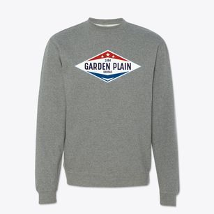 Garden Plain Kansas Diamond Star Crewneck Sweatshirt