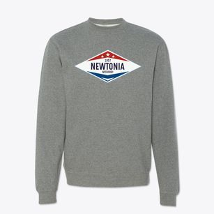 Newtonia Missouri Diamond Star Crewneck Sweatshirt