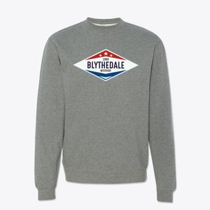 Blythedale Missouri Diamond Star Crewneck Sweatshirt