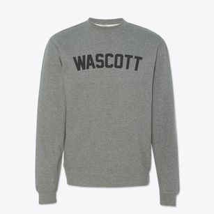 Wascott Wisconsin Classic Curve Crewneck Sweatshirt