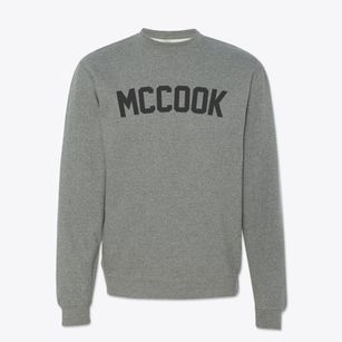 Mccook Illinois Classic Curve Crewneck Sweatshirt