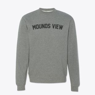 Mounds View Minnesota Classic Curve Crewneck Sweatshirt