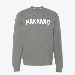Makawao Hawaii Classic Curve Crewneck Sweatshirt