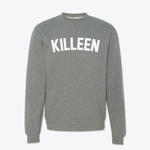 Killeen Texas Classic Curve Crewneck Sweatshirt