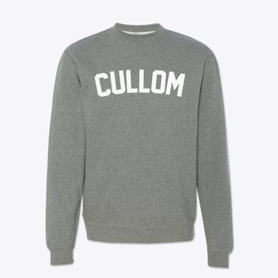 Cullom Illinois Classic Curve Crewneck Sweatshirt