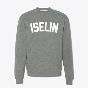 Iselin New Jersey Classic Curve Crewneck Sweatshirt