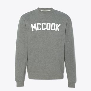Mccook Illinois Classic Curve Crewneck Sweatshirt