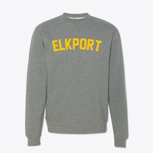 Elkport Iowa Classic Curve Crewneck Sweatshirt