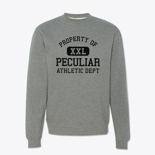 Peculiar Missouri Athletic Dept Crewneck Sweatshirt