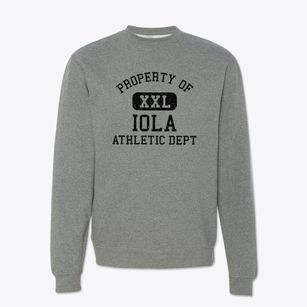 Iola Texas Athletic Dept Crewneck Sweatshirt