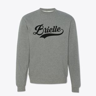 Brielle New Jersey Vintage Team Crewneck Sweatshirt