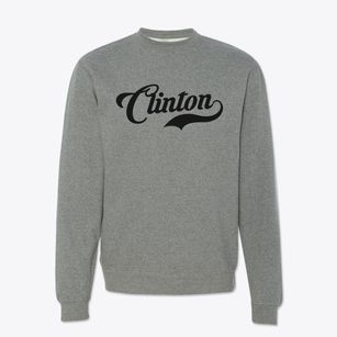 Clinton Maine Vintage Team Crewneck Sweatshirt
