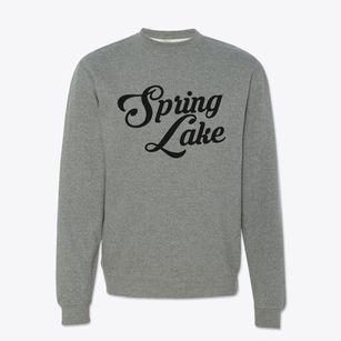 Spring Lake New Jersey Vintage Team Crewneck Sweatshirt