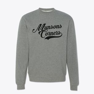 Munsons Corners New York Vintage Team Crewneck Sweatshirt