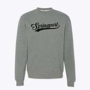 Springport New York Vintage Team Crewneck Sweatshirt