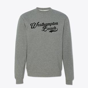 Westhampton Beach New York Vintage Team Crewneck Sweatshirt