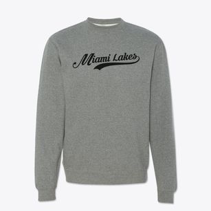 Miami Lakes Florida Vintage Team Crewneck Sweatshirt