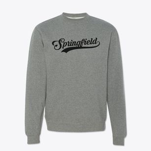 Springfield Illinois Vintage Team Crewneck Sweatshirt