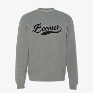 Beemer Nebraska Vintage Team Crewneck Sweatshirt
