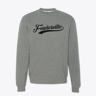 Fowlerville New York Vintage Team Crewneck Sweatshirt